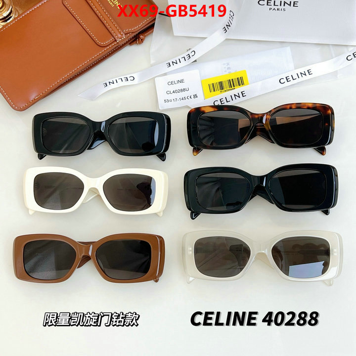 Glasses-CELINE buy first copy replica ID: GB5419 $: 69USD