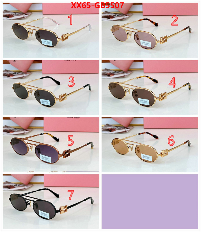 Glasses-Miu Miu most desired ID: GB5507 $: 65USD