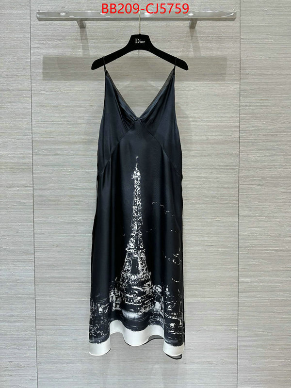 Clothing-Dior 2024 perfect replica designer ID: CJ5759 $: 209USD