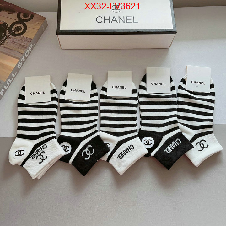 Sock-Chanel best quality replica ID: LV3621 $: 32USD