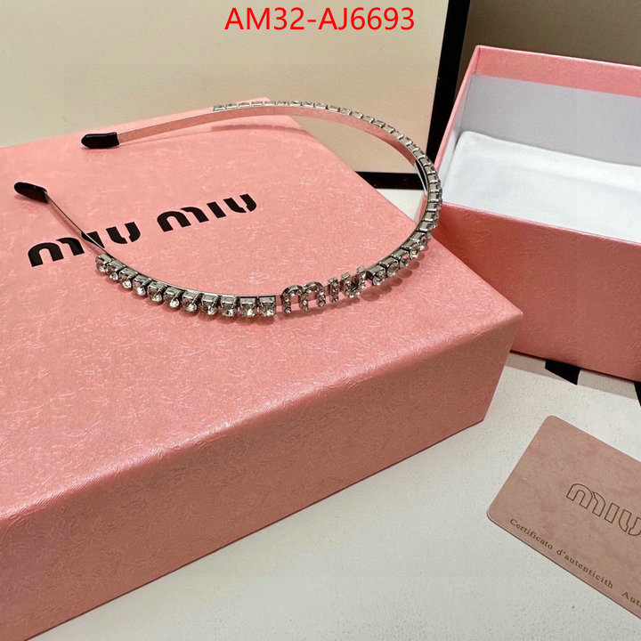 Hair band-MIU MIU online ID: AJ6693 $: 32USD