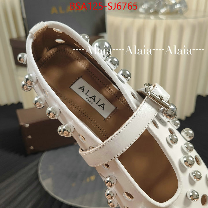 Women Shoes-ALAIA can you buy knockoff ID: SJ6765 $: 125USD