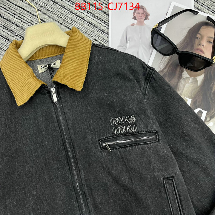 Clothing-MIU MIU brand designer replica ID: CJ7134 $: 115USD