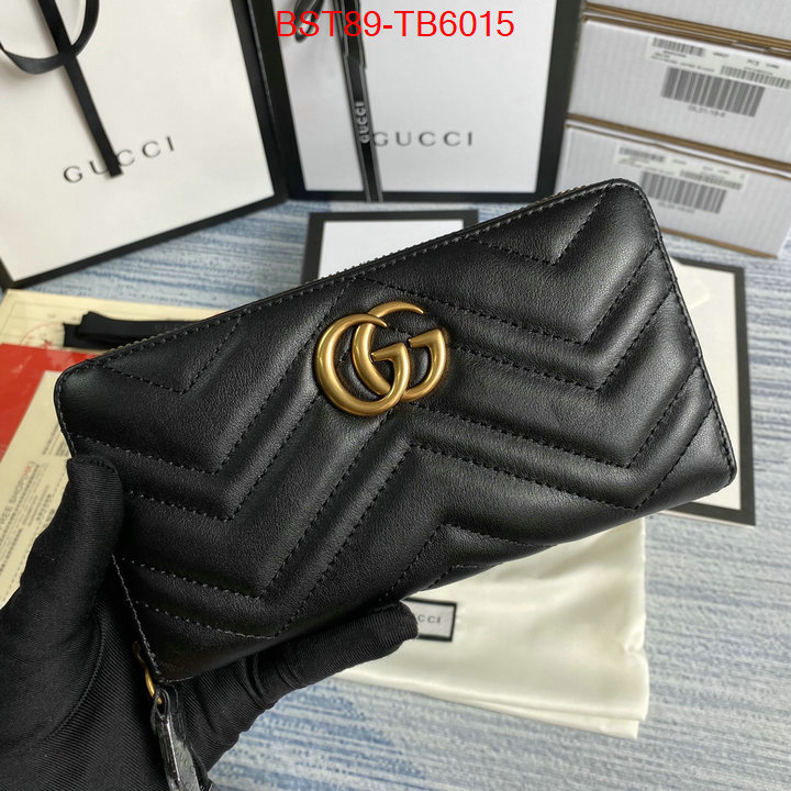 Gucci Bags(TOP)-Wallet- shop now ID: TB6015 $: 89USD,