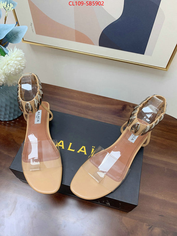 Women Shoes-ALAIA cheap high quality replica ID: SB5902 $: 109USD