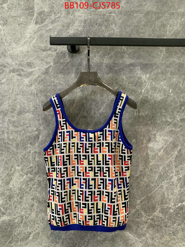 Clothing-Fendi designer 1:1 replica ID: CJ5785 $: 109USD