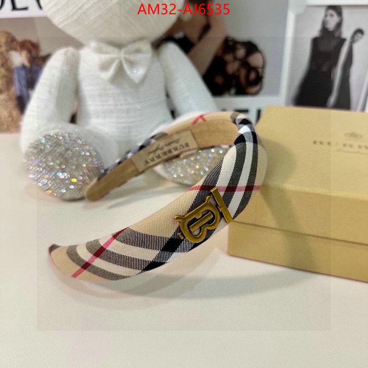 Hair band-Burberry where can i find ID: AJ6535 $: 32USD