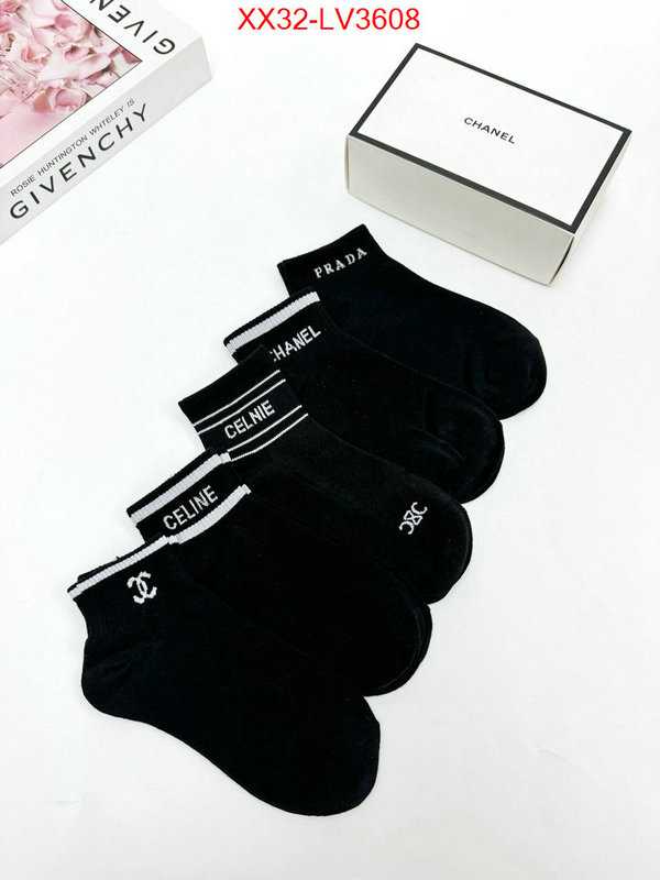 Sock-Chanel best designer replica ID: LV3608 $: 32USD