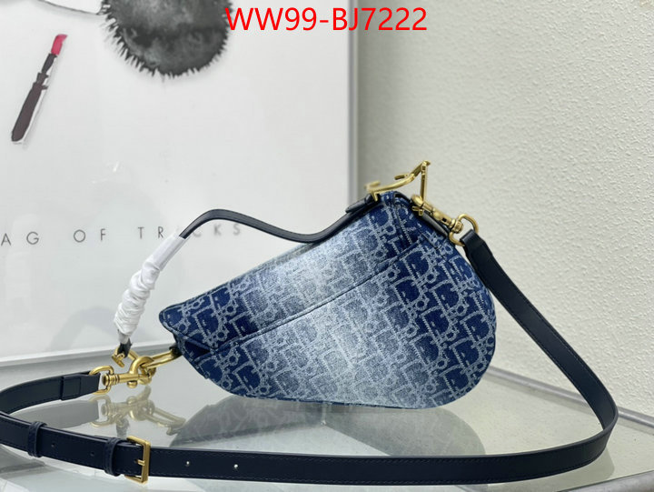 Dior Bags(4A)-Saddle- aaaaa replica designer ID: BJ7222 $: 99USD,