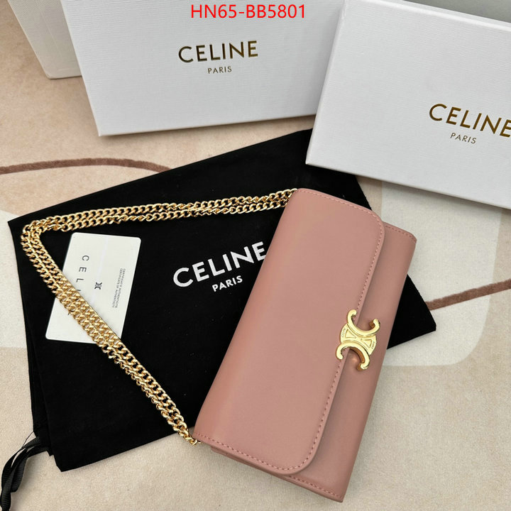 CELINE Bags(4A)-Triomphe Series perfect replica ID: BB5801 $: 65USD,