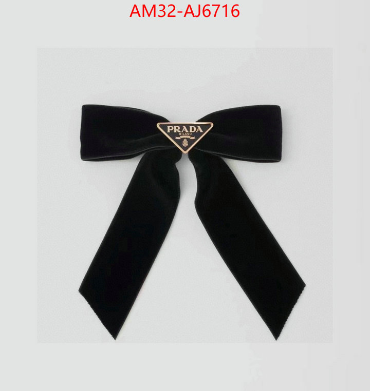 Hair band-Prada exclusive cheap ID: AJ6716 $: 32USD