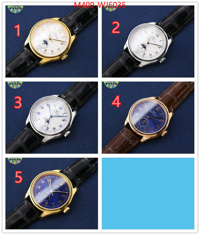 Watch(TOP)-IWC top quality fake ID: WJ6035 $: 409USD