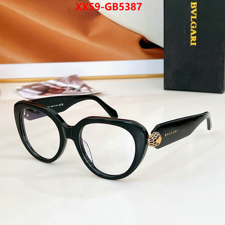 Glasses-Bvlgari buy luxury 2024 ID: GB5387 $: 59USD