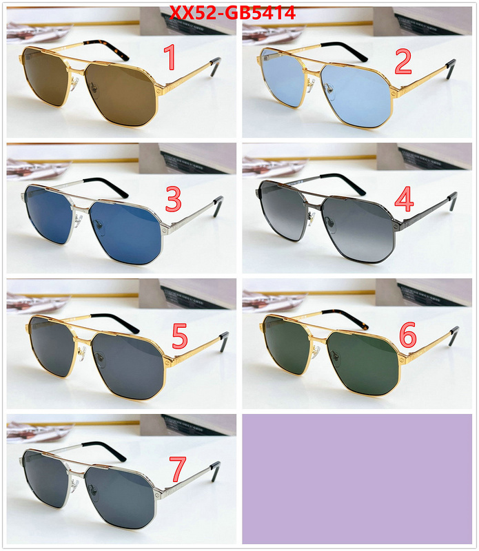 Glasses-Cartier buy high-quality fake ID: GB5414 $: 52USD