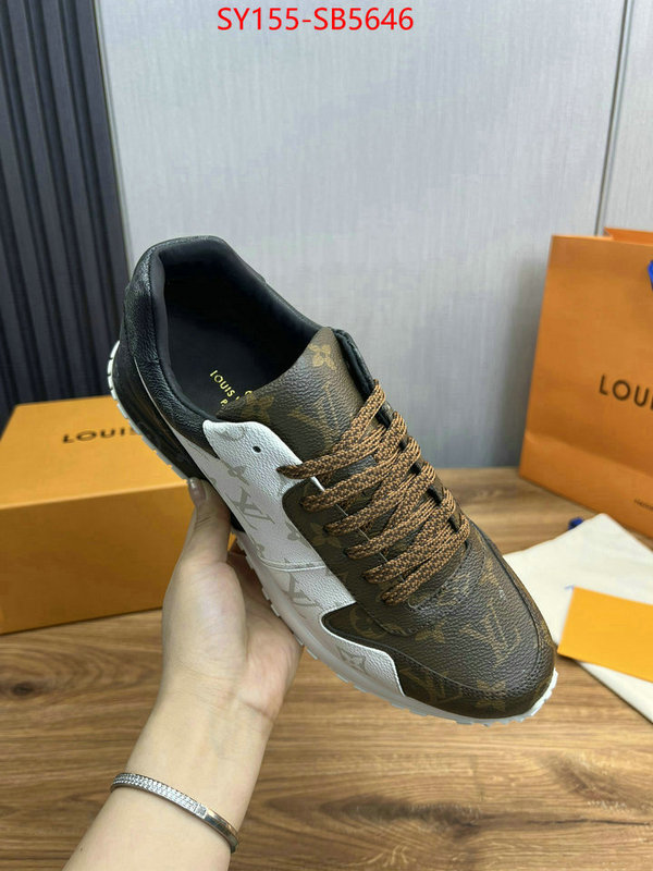 Men Shoes-LV where quality designer replica ID: SB5646 $: 155USD