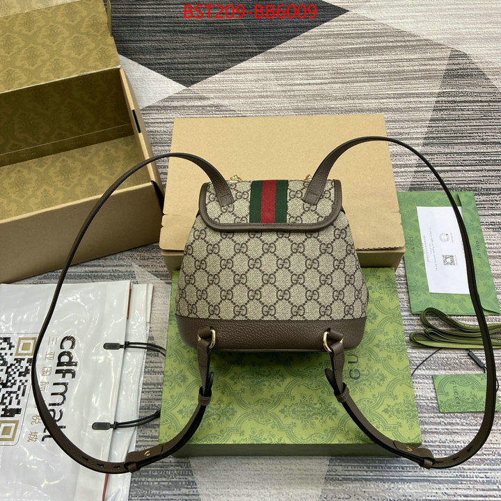 Gucci Bags(TOP)-Backpack- sell online ID: BB6009 $: 209USD,