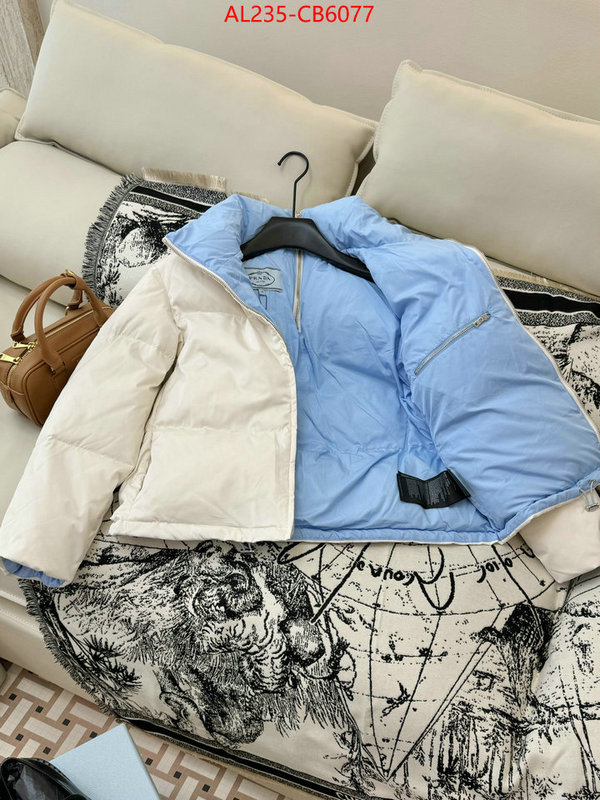 Down jacket Women-Prada replica best ID: CB6077 $: 235USD