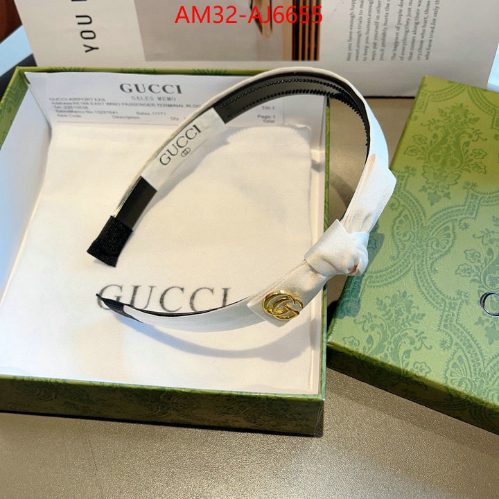 Hair band-Gucci 2024 aaaaa replica 1st copy ID: AJ6655 $: 32USD