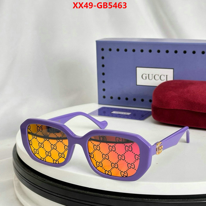 Glasses-Gucci 2024 aaaaa replica customize ID: GB5463 $: 49USD