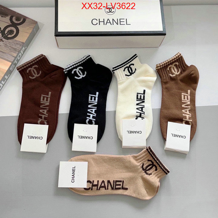 Sock-Chanel customize the best replica ID: LV3622 $: 32USD