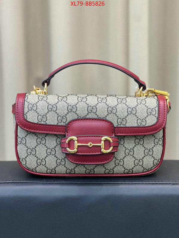 Gucci Bags(4A)-Horsebit- fashion ID: BB5826 $: 79USD,