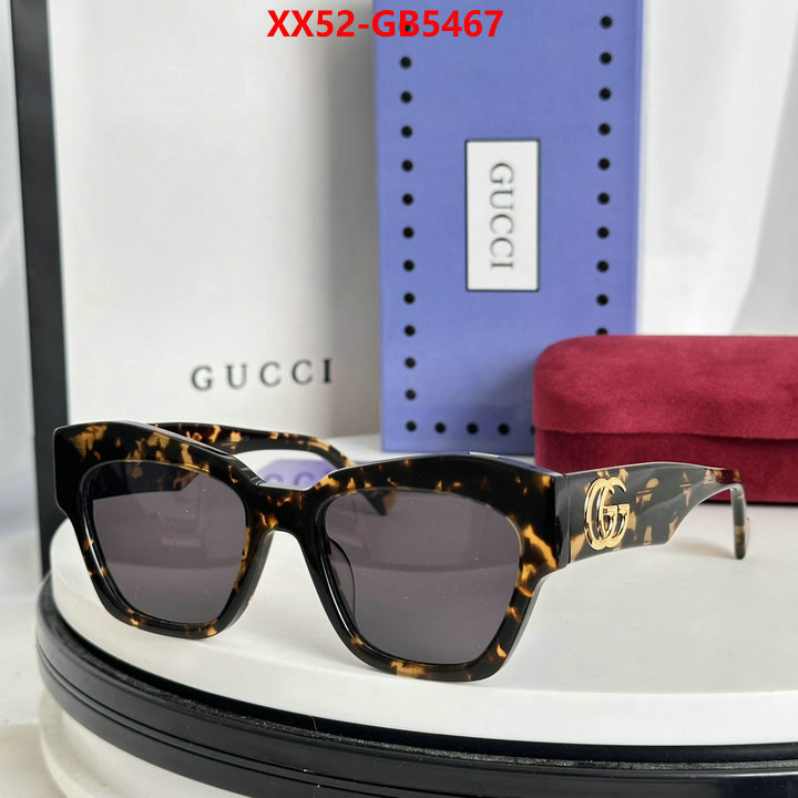 Glasses-Gucci fashion designer ID: GB5467 $: 52USD