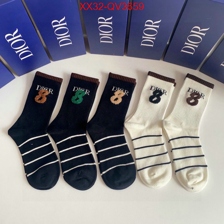 Sock-Dior good quality replica ID: QV3659 $: 32USD