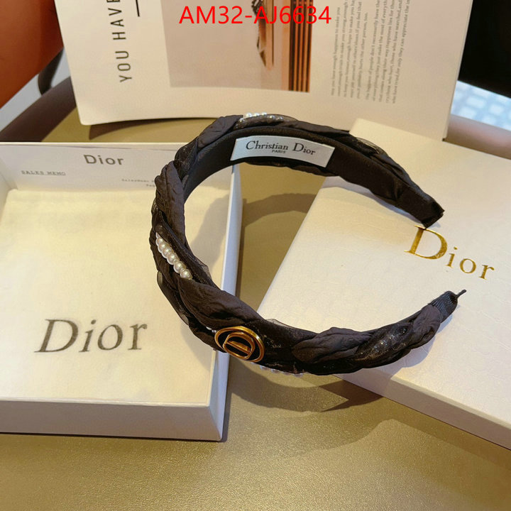 Hair band-Dior online store ID: AJ6634 $: 32USD