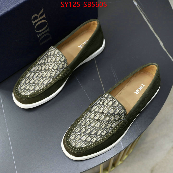 Men shoes-Dior designer 7 star replica ID: SB5605 $: 125USD