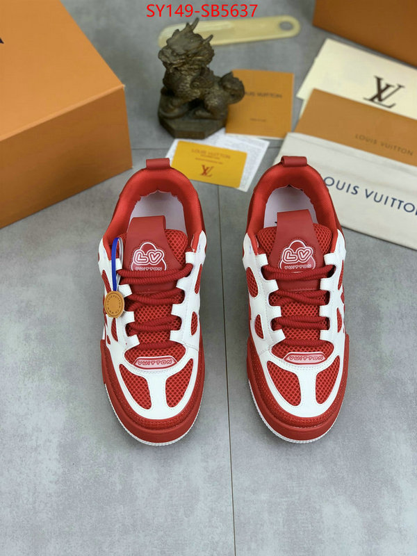 Men Shoes-LV replica 1:1 ID: SB5637 $: 149USD