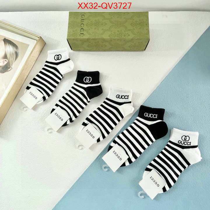 Sock-Gucci the highest quality fake ID: QV3727 $: 32USD