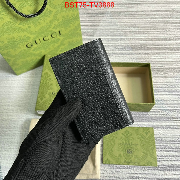 Gucci Bags(TOP)-Wallet- good quality replica ID: TV3888 $: 75USD,