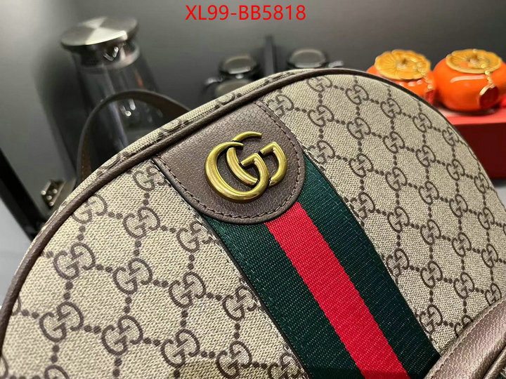 Gucci Bags(4A)-Backpack- where could you find a great quality designer ID: BB5818 $: 99USD,