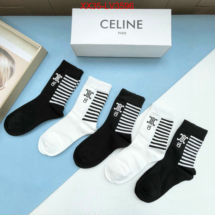 Sock-CELINE where can you buy replica ID: LV3596 $: 35USD