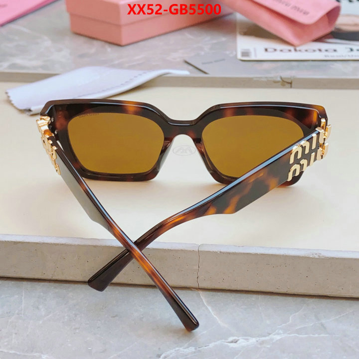 Glasses-Miu Miu aaaaa+ replica designer ID: GB5500 $: 52USD