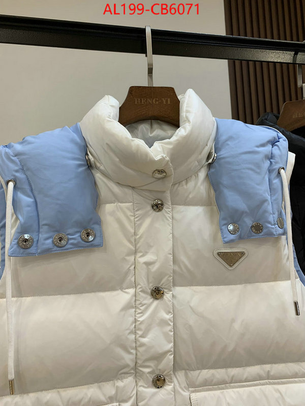 Down jacket Women-Prada what 1:1 replica ID: CB6071 $: 199USD