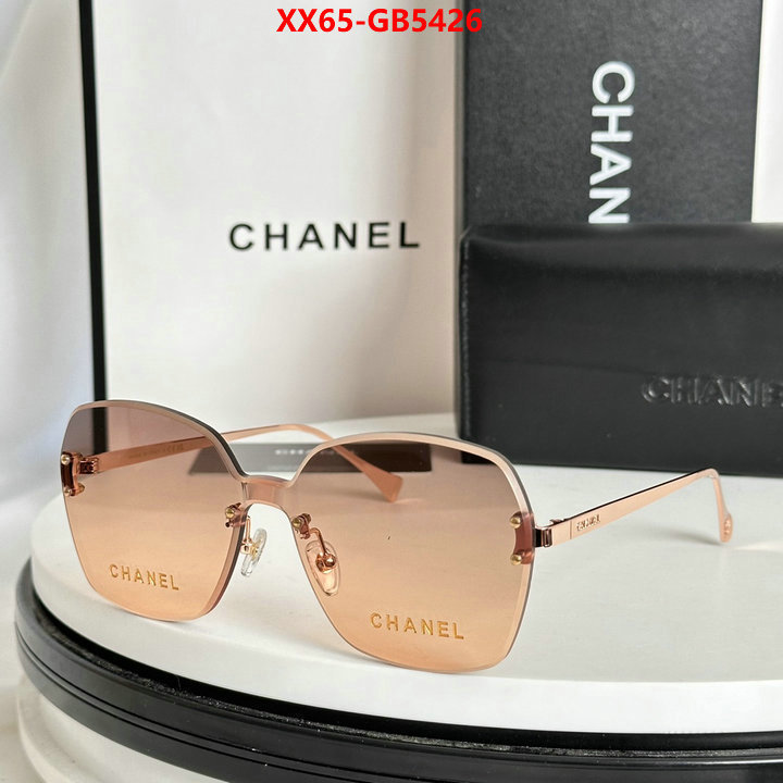 Glasses-Chanel 7 star replica ID: GB5426 $: 65USD