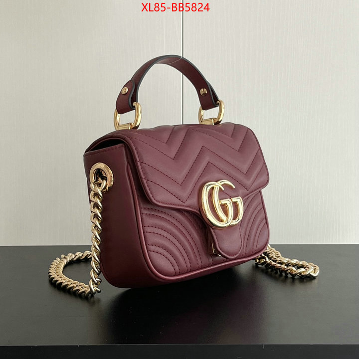 Gucci Bags(4A)-Marmont high quality 1:1 replica ID: BB5824 $: 85USD,