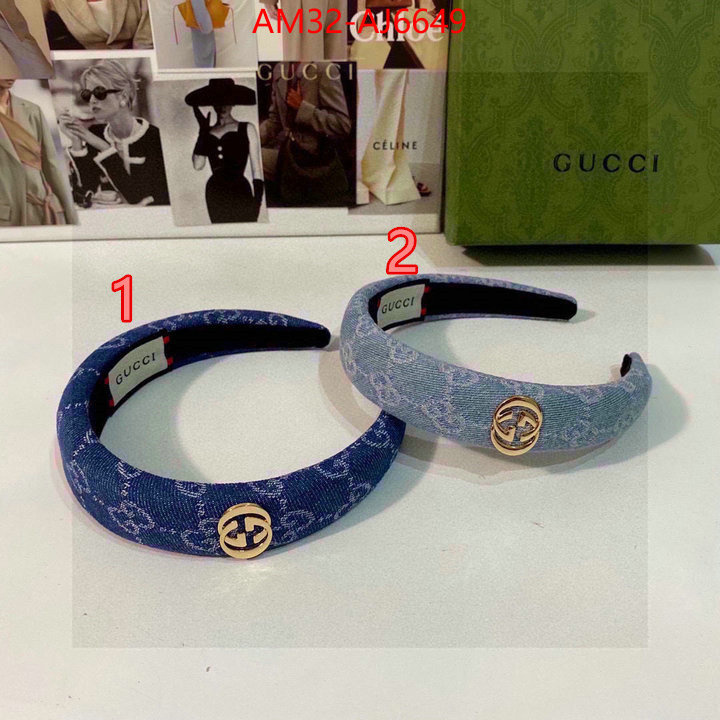 Hair band-Gucci replica best ID: AJ6649 $: 32USD