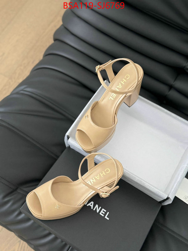 Women Shoes-Chanel best fake ID: SJ6769 $: 119USD