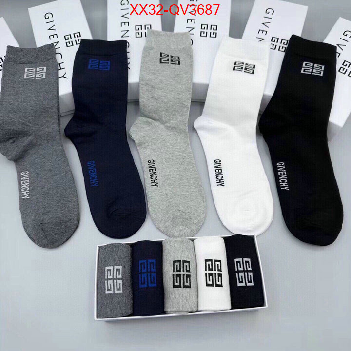 Sock-Givenchy the top ultimate knockoff ID: QV3687 $: 32USD