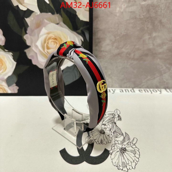 Hair band-Gucci shop cheap high quality 1:1 replica ID: AJ6661 $: 32USD