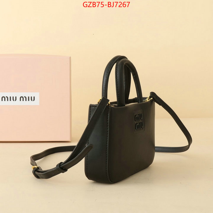 Miu Miu Bags(4A)-Handbag- perfect ID: BJ7267 $: 75USD,