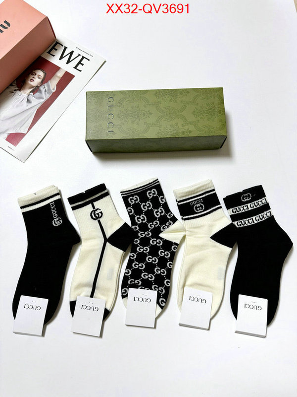 Sock-Gucci can i buy replica ID: QV3691 $: 32USD