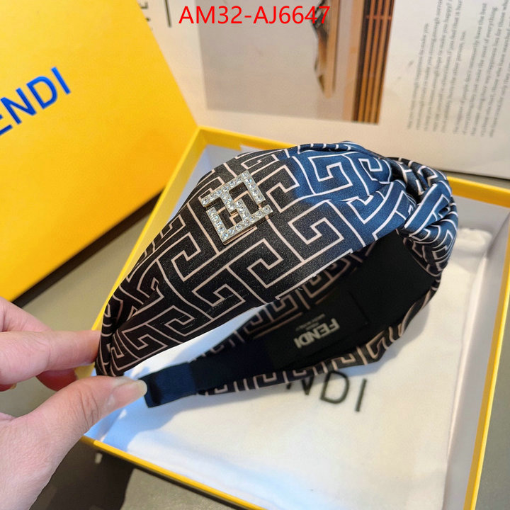 Hair band-Fendi wholesale imitation designer replicas ID: AJ6647 $: 32USD