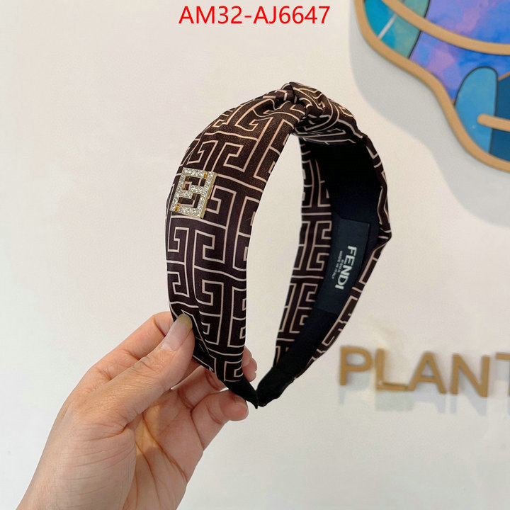 Hair band-Fendi wholesale imitation designer replicas ID: AJ6647 $: 32USD