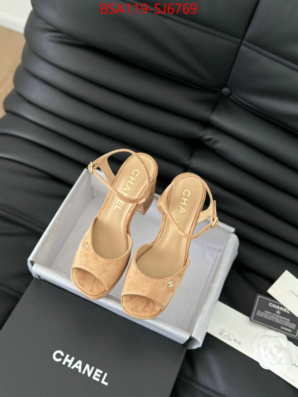 Women Shoes-Chanel best fake ID: SJ6769 $: 119USD