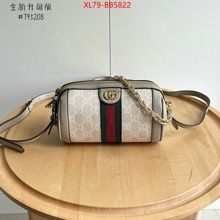 Gucci Bags(4A)-Crossbody- best knockoff ID: BB5822 $: 79USD,