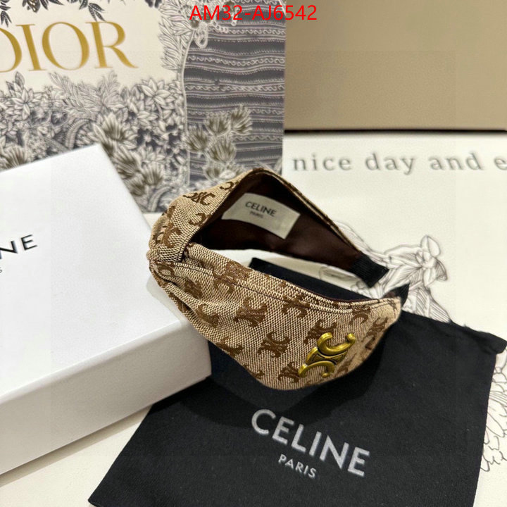 Hair band-Celine 2024 perfect replica designer ID: AJ6542 $: 32USD