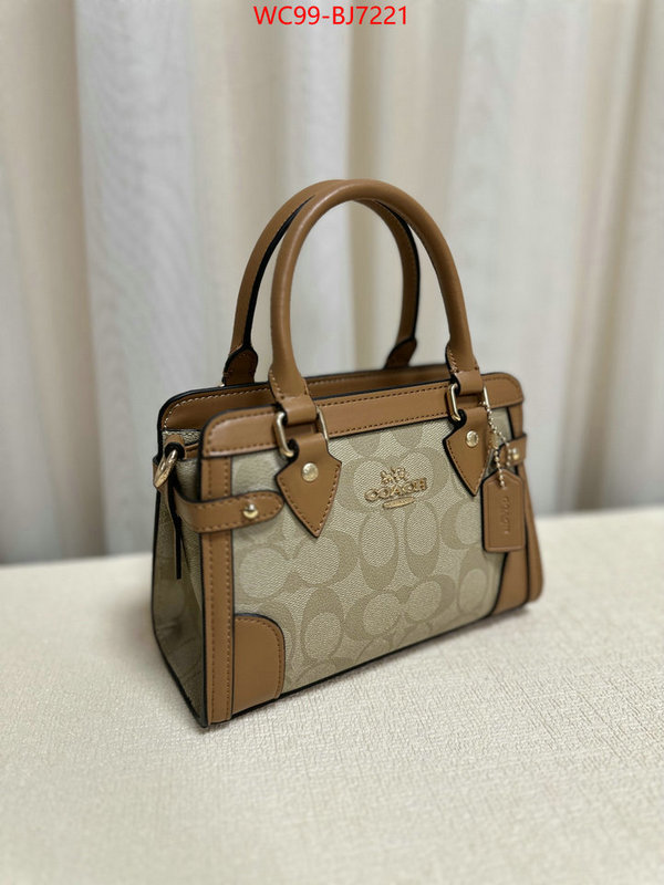 Coach Bags(4A)-Handbag- best quality designer ID: BJ7221 $: 99USD,